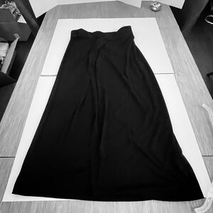 Chic Black Maxi Skirt for Women